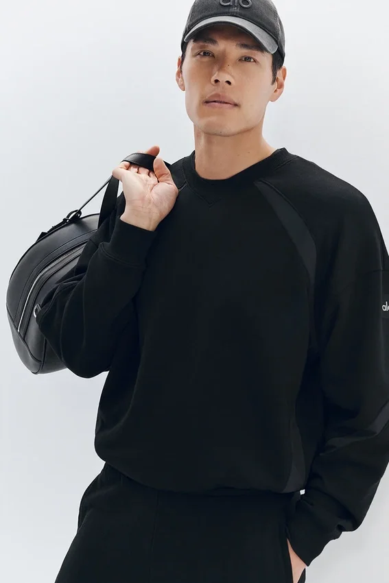 Field Crew Neck-genser – svart