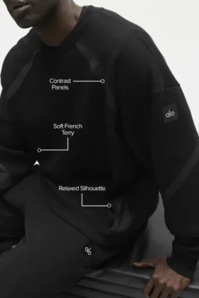 Field Crew Neck-genser – svart