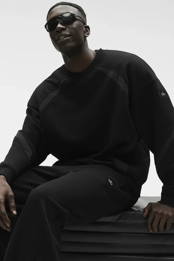 Field Crew Neck-genser – svart