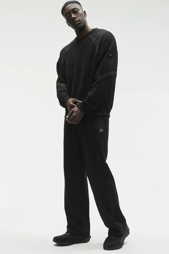 Field Crew Neck-genser – svart