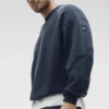 Field-genser med rund hals – Navy