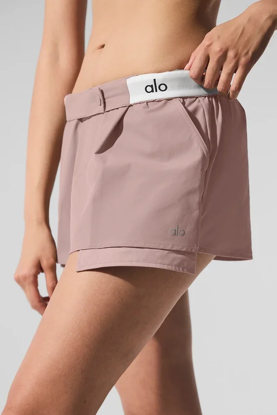Flip It Mini Skort – Taupe