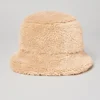 Foxy Sherpa-bøttehatt – kamel