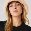 Foxy Sherpa-bøttehatt – kamel