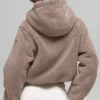 Foxy Sherpa-jakke – Chai Latte