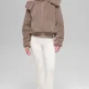 Foxy Sherpa-jakke – Chai Latte