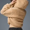 Foxy Sherpa-jakke – kamel