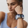 Fresh Mini Scrunchie 3-pakning – Lys Provence-blå/Marineblå/Hvit