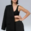 Førsteklasses blazer – svart