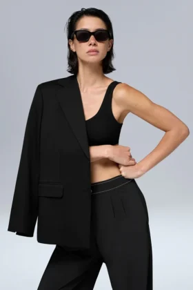Førsteklasses blazer – svart