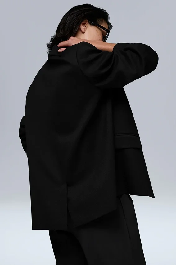 Førsteklasses blazer – svart