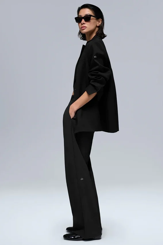 Førsteklasses blazer – svart