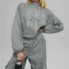 Game Time-jakke med hel glidelås – Lunar Grey