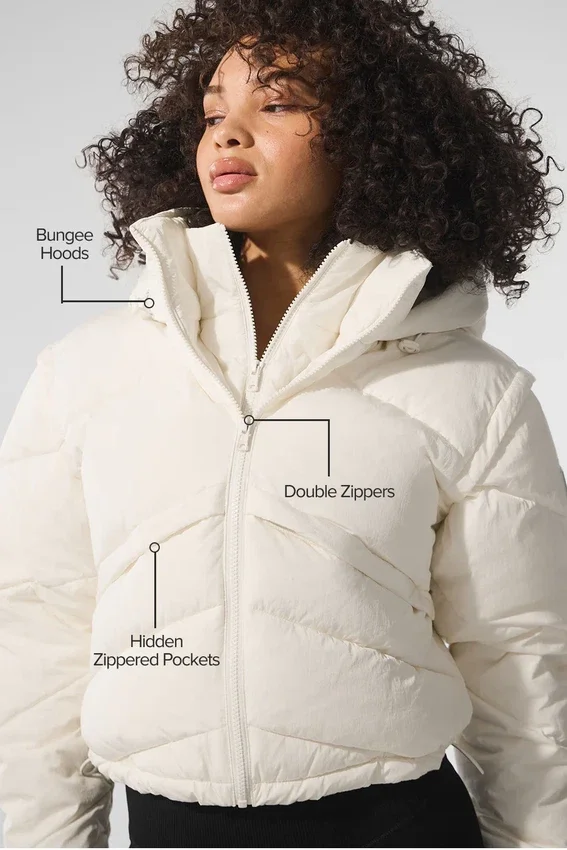 Glacier Puffer – Ivory