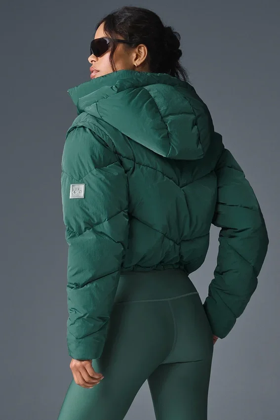Glacier Puffer – Winter Ivy