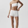 Airbrush bandeau-BH – hvit