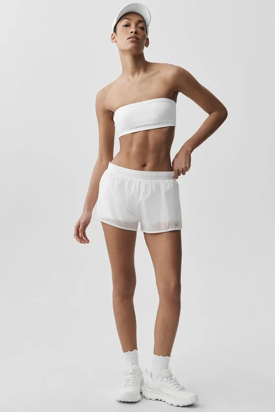 Airbrush bandeau-BH – hvit