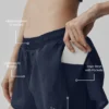 Go Time-shorts med middels høy midje – Navy