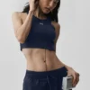 Go Time-shorts med middels høy midje – Navy
