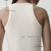 Goddess Ribbed Go-To Tank – Ivory