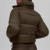Gold Rush Puffer – Espresso