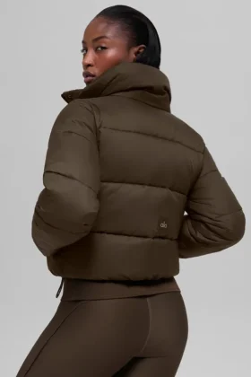 Gold Rush Puffer – Espresso