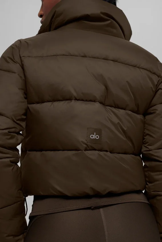 Gold Rush Puffer – Espresso