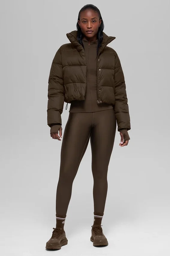 Gold Rush Puffer – Espresso