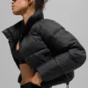 Gold Rush Puffer – svart