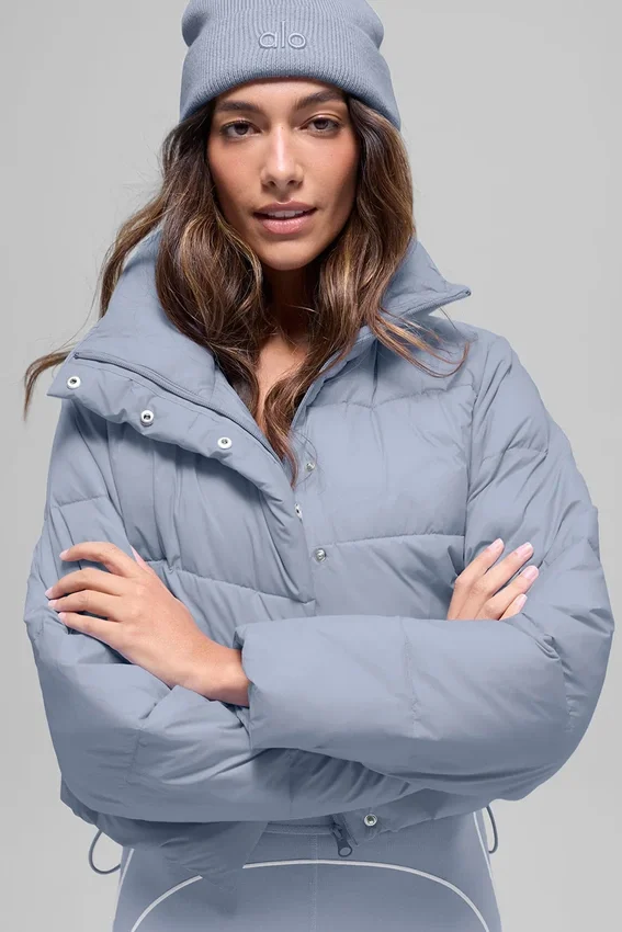 Gold Rush Puffer – Winter Frost