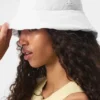 Good Shade Puffer Bucket Hat – hvit