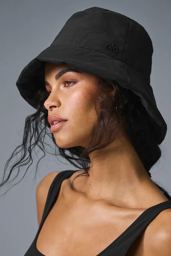 Good Shade Puffer Bucket Hat – Svart
