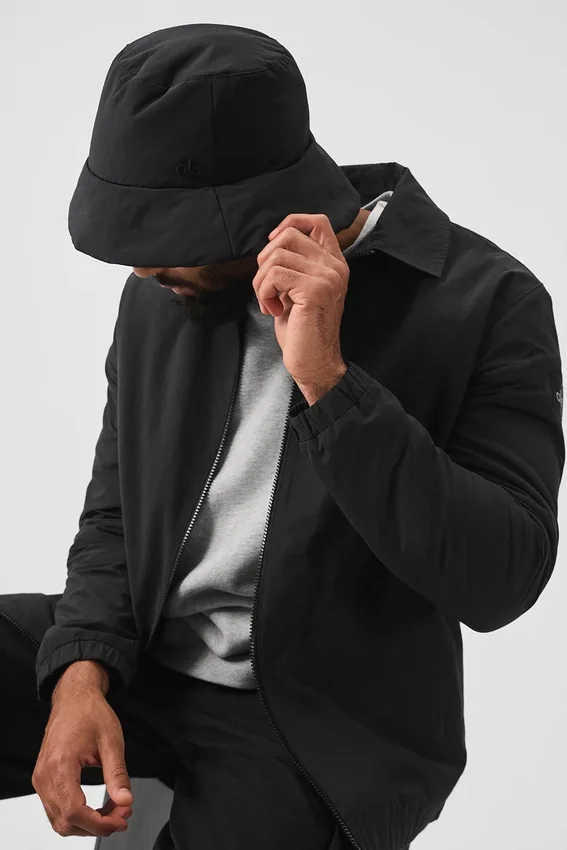 Good Shade Puffer Bucket Hat – Svart