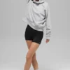 Hazy genser med høyhals – Athletic Heather Grey