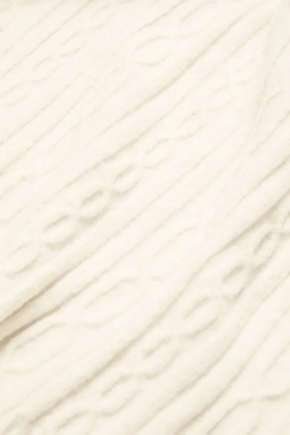 Cable Knit Winter Bliss-bukser – elfenben