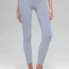 High-Waist Airbrush 7/8 Heart Throb Tights – Winter Frost/hvit