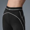 High-Waist Airbrush Heart Throb Tights – svart/hvit