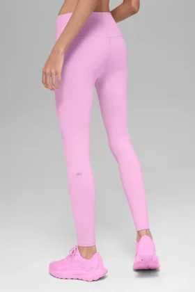 High-Waist Airbrush Legging – Candy Heart Pink
