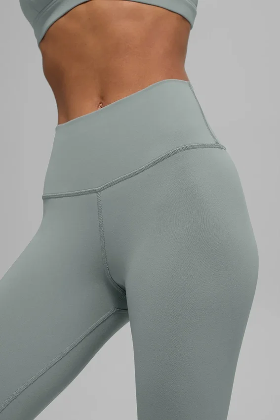 High-Waist Airbrush Legging – Lunar Grey