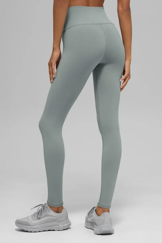 High-Waist Airbrush Legging – Lunar Grey