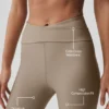 High-Waist Airlift 7/8 Horizon Legging – Gravel