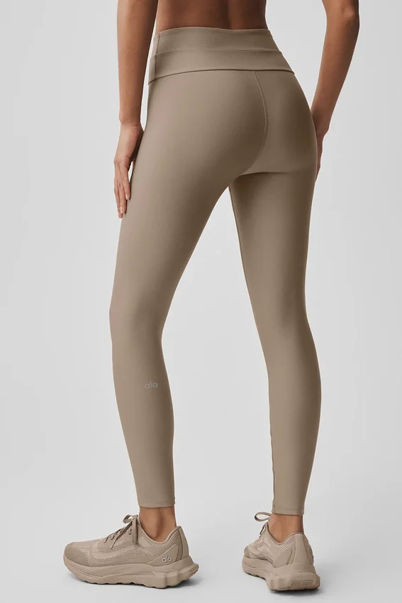 High-Waist Airlift 7/8 Horizon Legging – Gravel