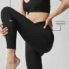 High-Waist Airlift 7/8 Horizon Tight – svart