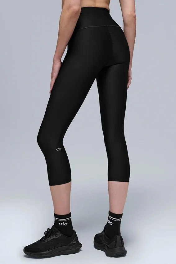 High-Waist Airlift-capri-bukser | Yoga-capri-bukser