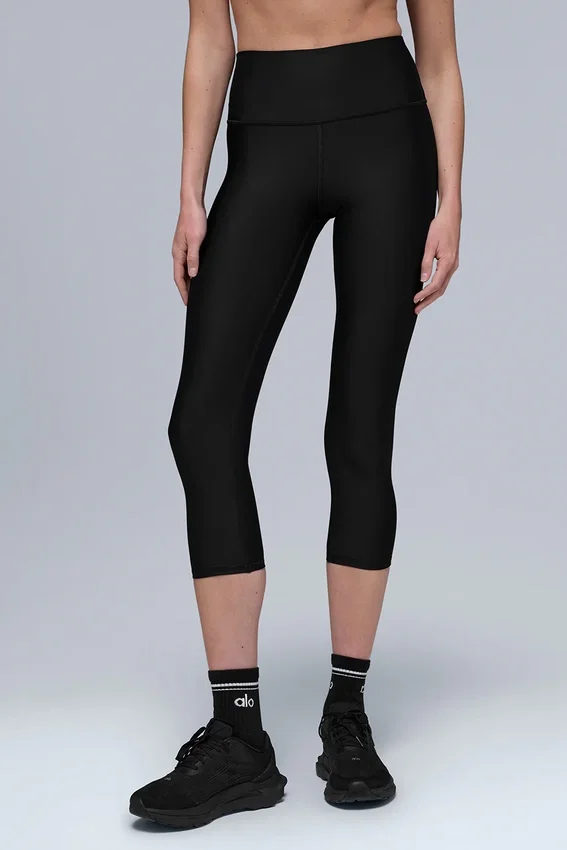 High-Waist Airlift-capri-bukser | Yoga-capri-bukser
