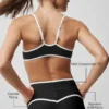 High-Waist Airlift Charger 7/8-tights – svart/hvit