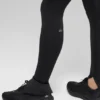 High-Waist Airlift Elongated Legging – svart
