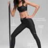 High-Waist Airlift Ignite 7/8 Tights – svart