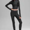 High-Waist Airlift Ignite 7/8 Tights – svart