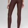 High-Waist Airlift Legging – Brownstone